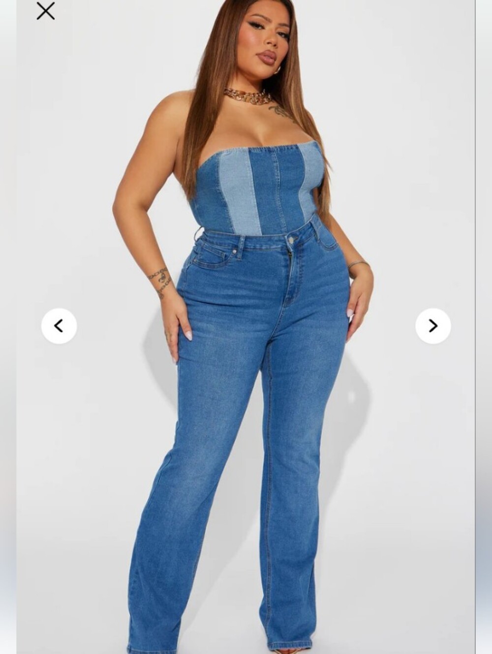Fashion Nova Tuscon Booty Lifting Boot cut Jeans